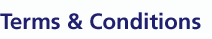 Terms and Conditions